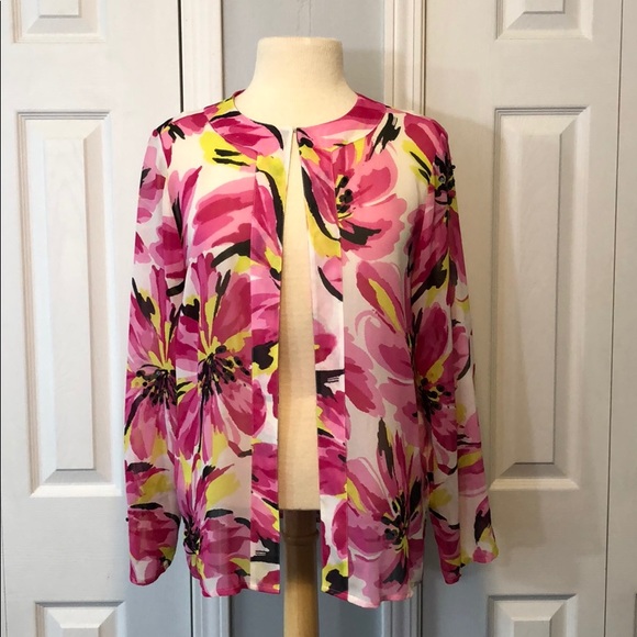 Laura Ashley Tops - Laura Ashley 100% silk blouse